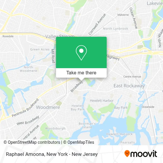 Raphael Amoona map