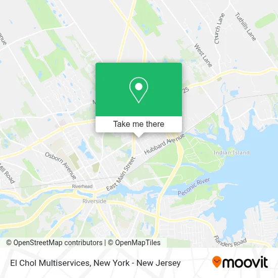 El Chol Multiservices map