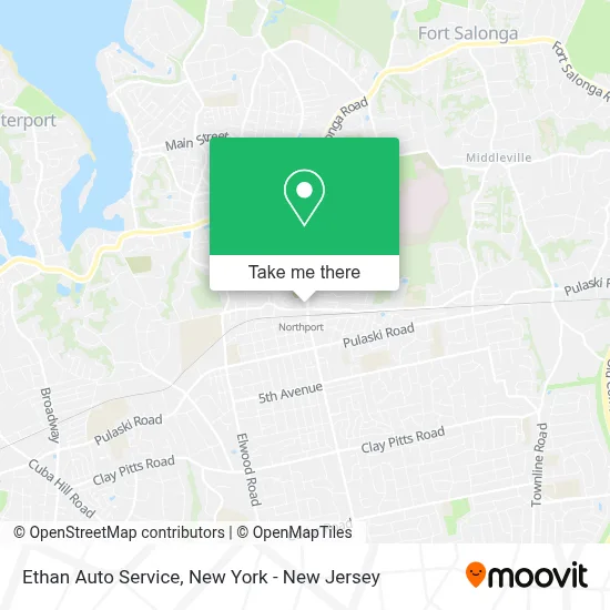 Ethan Auto Service map