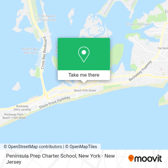 Peninsula Prep Charter School map