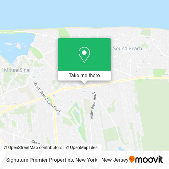 Signature Premier Properties map
