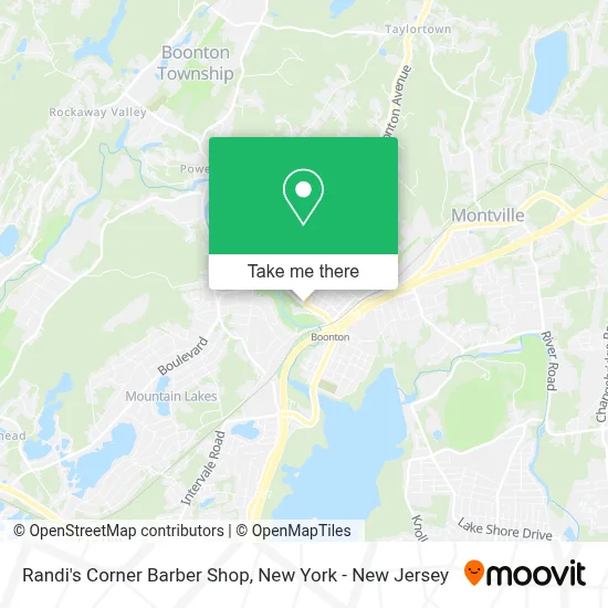 Randi's Corner Barber Shop map