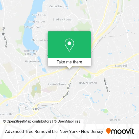 Advanced Tree Removal Llc map