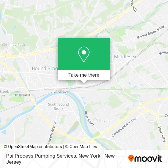 Psi Process Pumping Services map