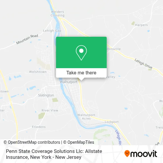 Penn State Coverage Solutions Llc: Allstate Insurance map