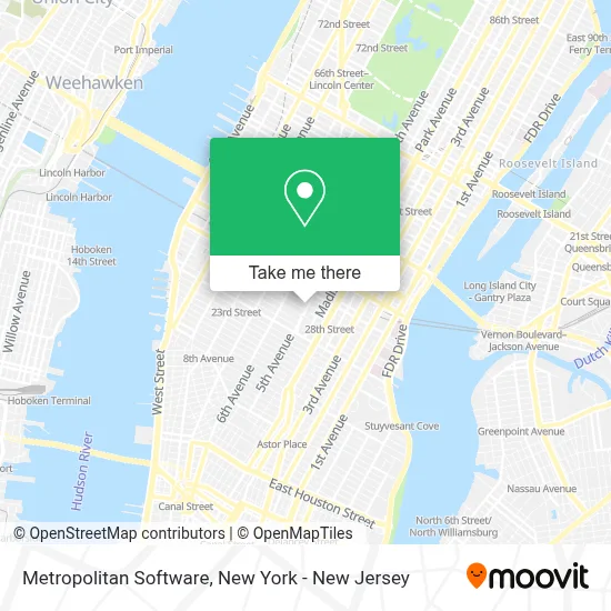 Metropolitan Software map