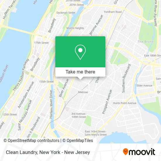 Clean Laundry map