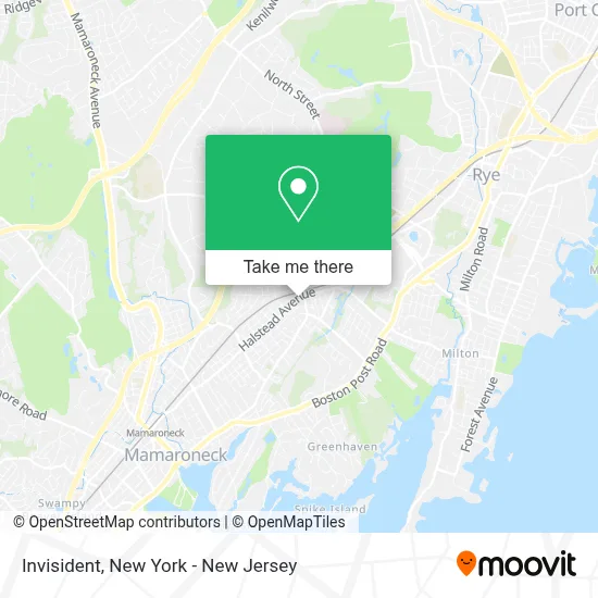 Invisident map