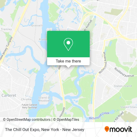The Chill Out Expo map