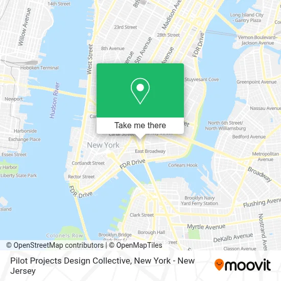 Pilot Projects Design Collective map