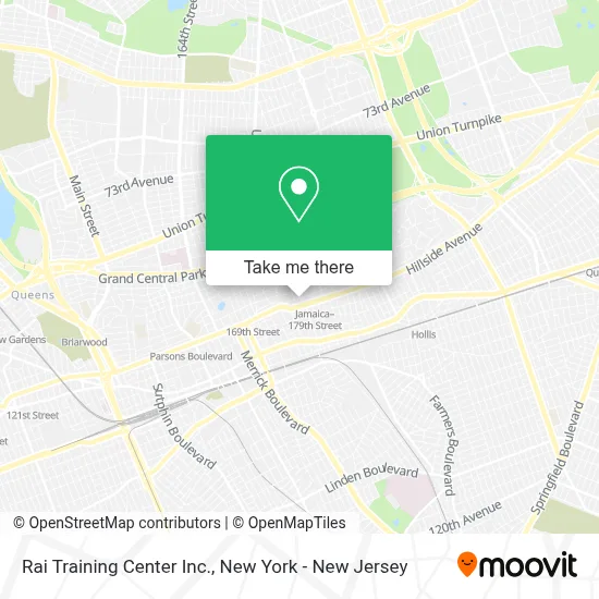 Rai Training Center Inc. map