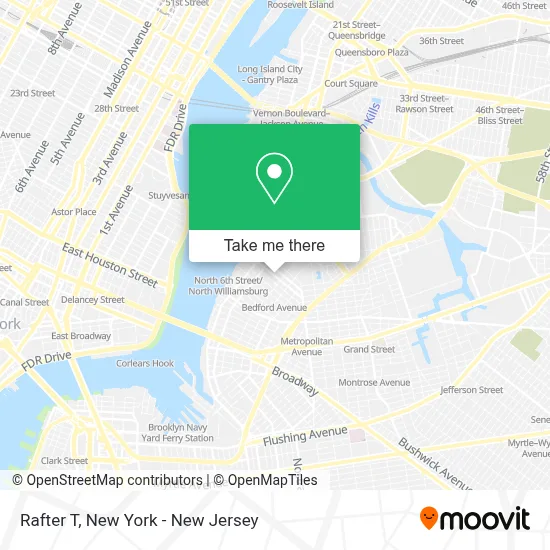 Rafter T map