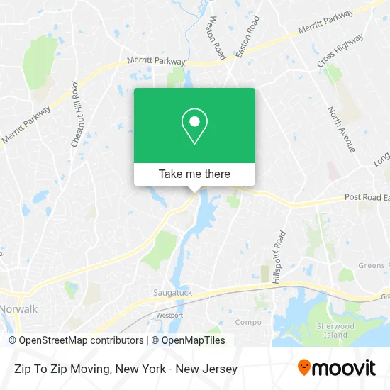 Zip To Zip Moving map