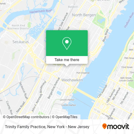 Trinity Family Practice map
