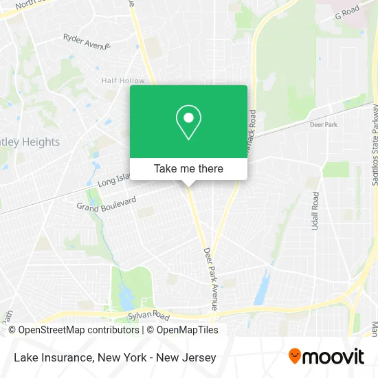 Lake Insurance map