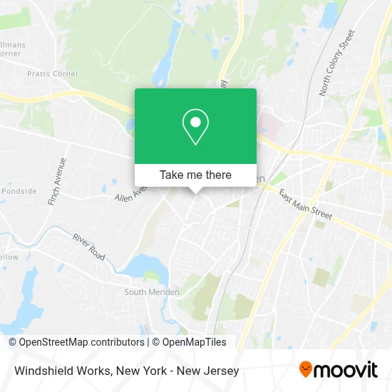 Windshield Works map