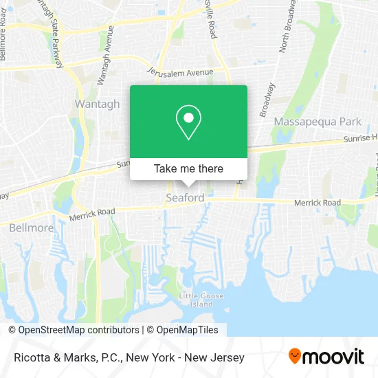 Ricotta & Marks, P.C. map