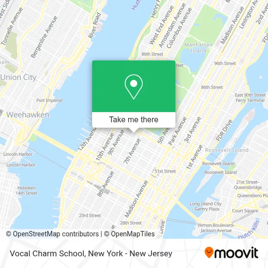 Vocal Charm School map