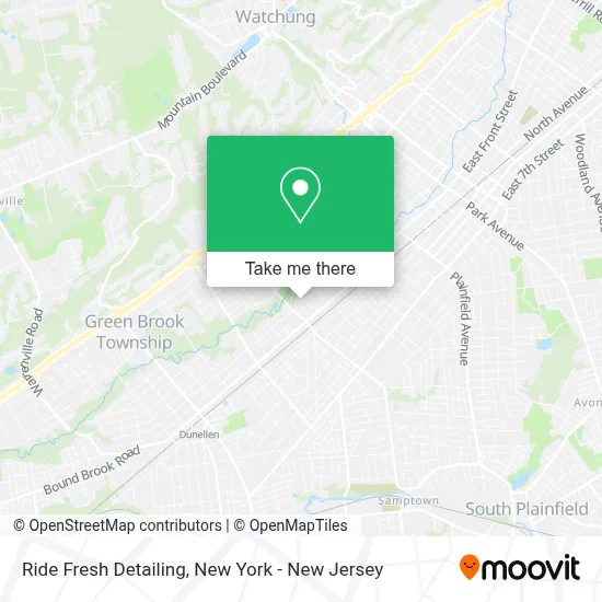 Ride Fresh Detailing map