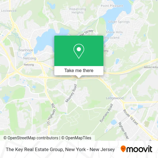 The Key Real Estate Group map
