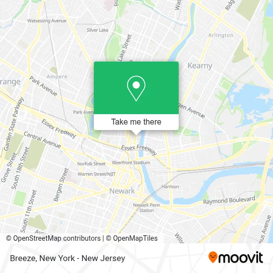 Brezza map
