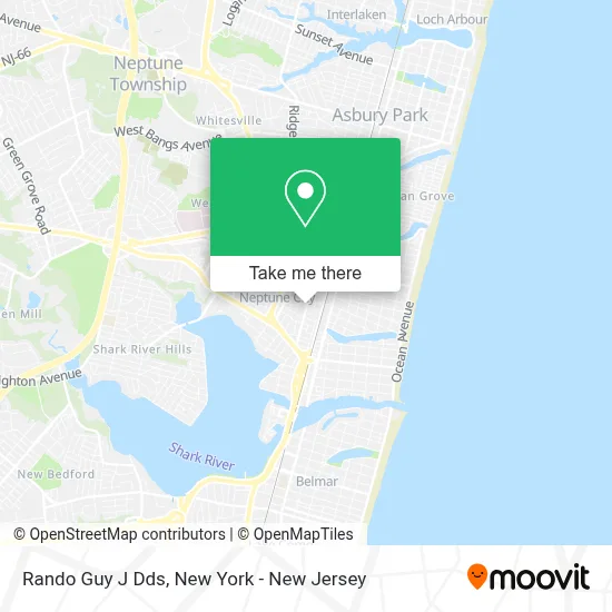 Rando Guy J Dds map