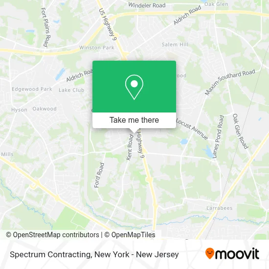 Spectrum Contracting map