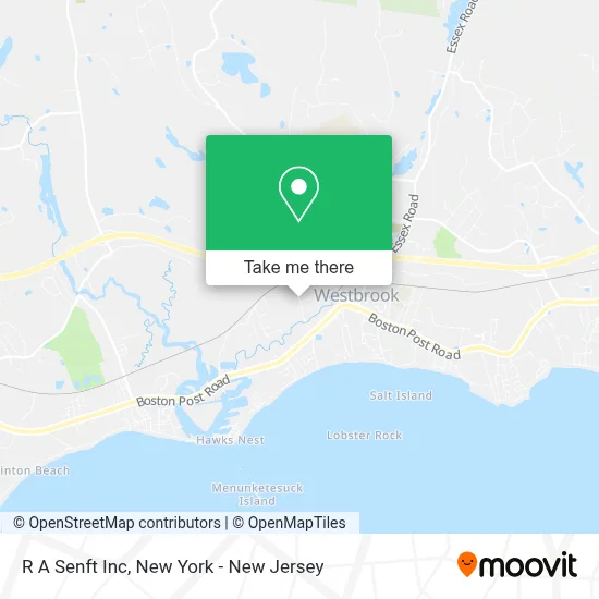 R A Senft Inc map