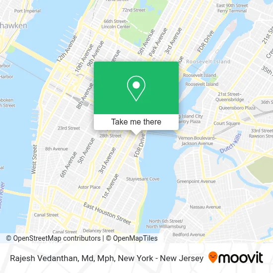 Rajesh Vedanthan, Md, Mph map