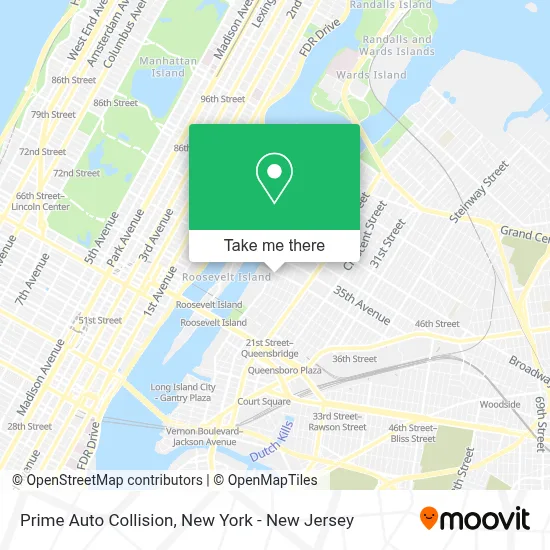 Prime Auto Collision map
