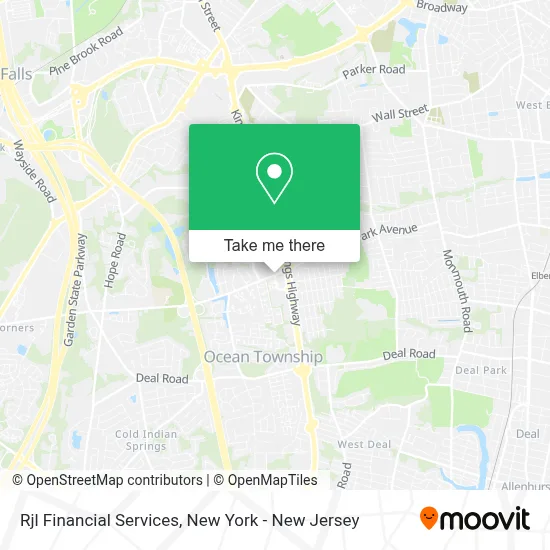 Rjl Financial Services map