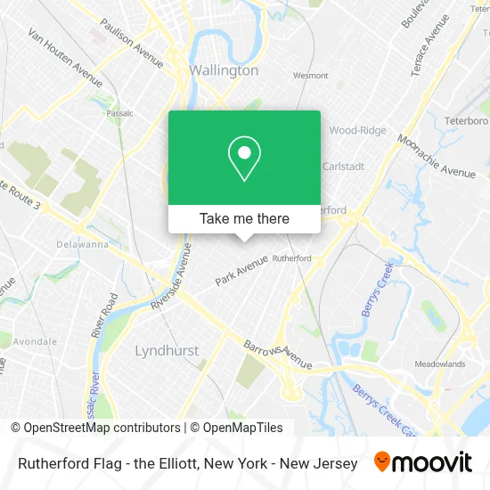 Rutherford Flag - the Elliott map