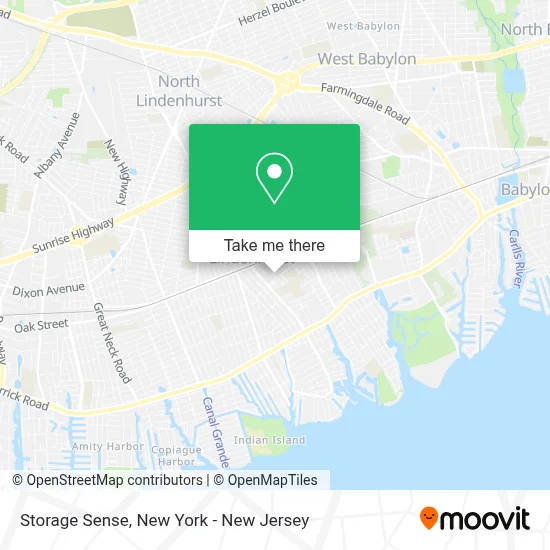 Storage Sense map