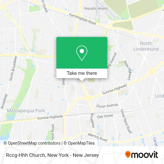 Rccg-Hhh Church map