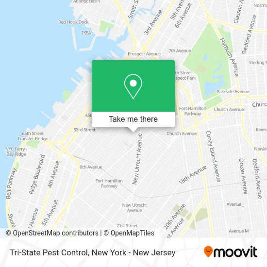Tri-State Pest Control map