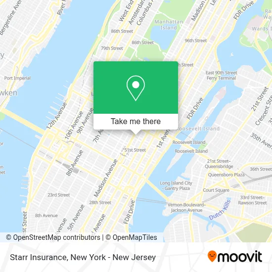 Starr Insurance map