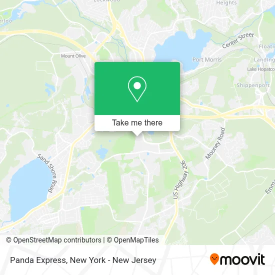 Panda Express map