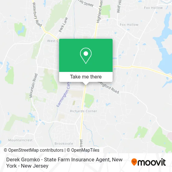 Derek Gromko - State Farm Insurance Agent map