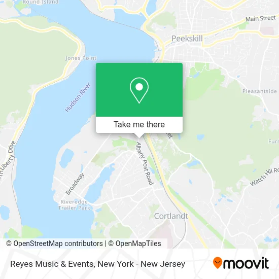 Reyes Music & Events map