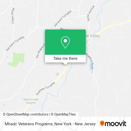 Mhadc Veterans Programs map