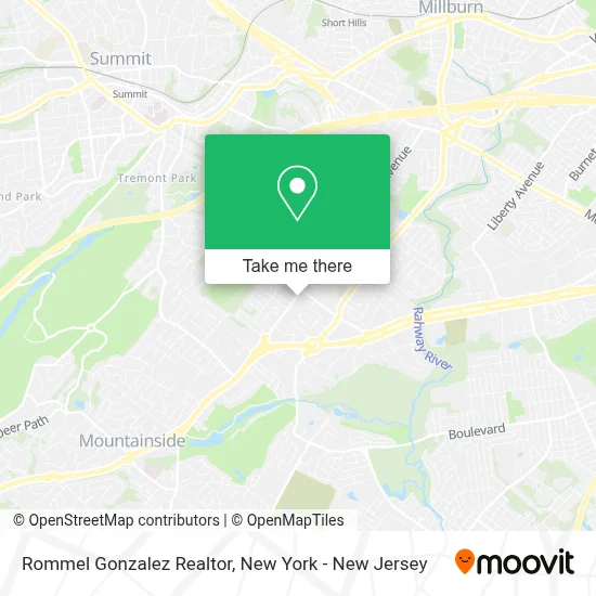 Rommel Gonzalez Realtor map