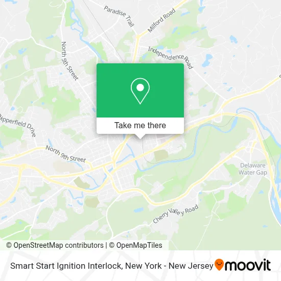 Smart Start Ignition Interlock map