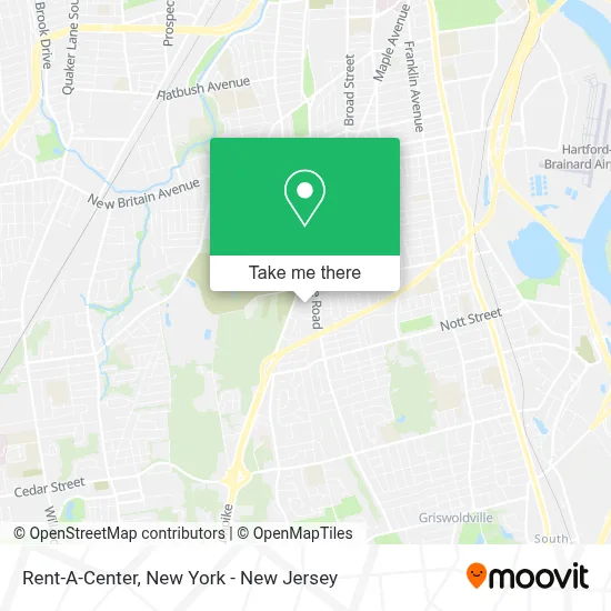 Rent-A-Center map