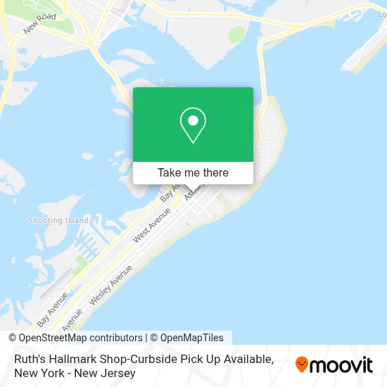 Ruth's Hallmark Shop-Curbside Pick Up Available map