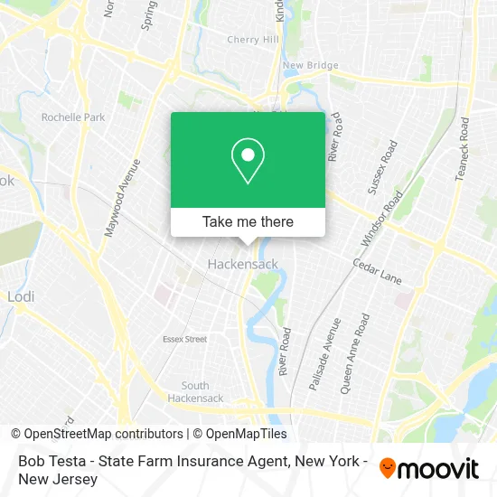 Bob Testa - State Farm Insurance Agent map