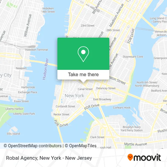 Robal Agency map