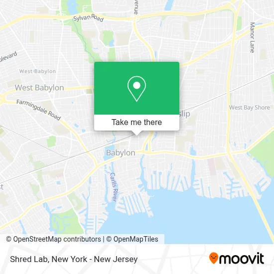 Shred Lab map