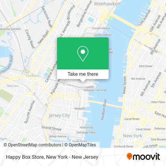 Happy Box Store map