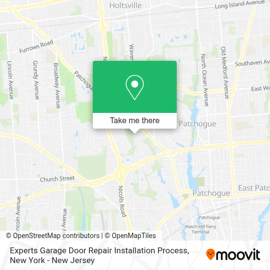 Experts Garage Door Repair Installation Process map