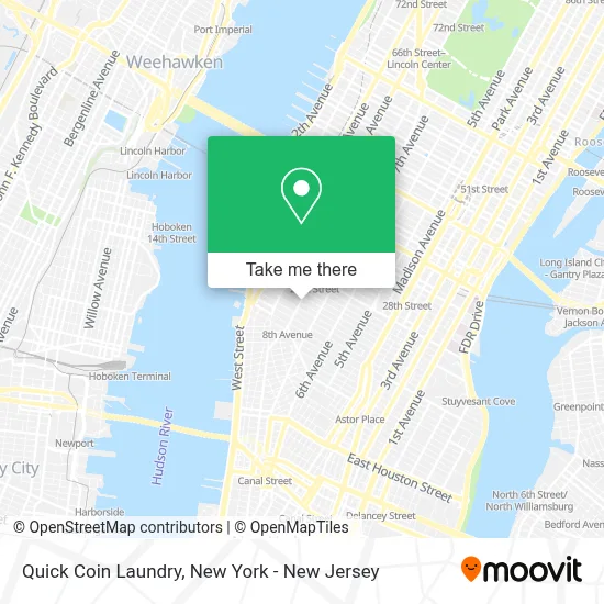 Quick Coin Laundry map